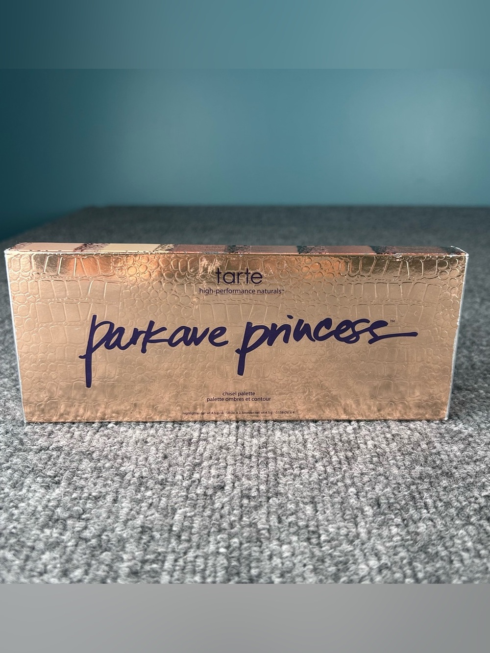 Tarte PARK AVE. PRINCESS Chisel Palette Highlighter Bronzer Discontinued NIB